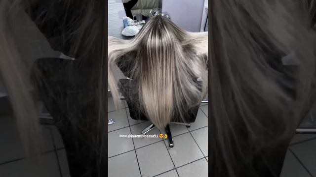 Красота? #haircolor #красотаволос #айртач #тоталблонд #уходзаволосами #красотавокругнас  #кемерово
