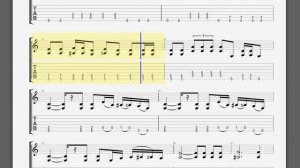 Metallica   Sad But True James guitar tablature