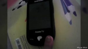 Старый SAMSUNG mobile TV