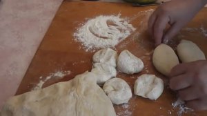 Пирожки с Луком и Яйцом на сковороде. Два вида ТЕСТА