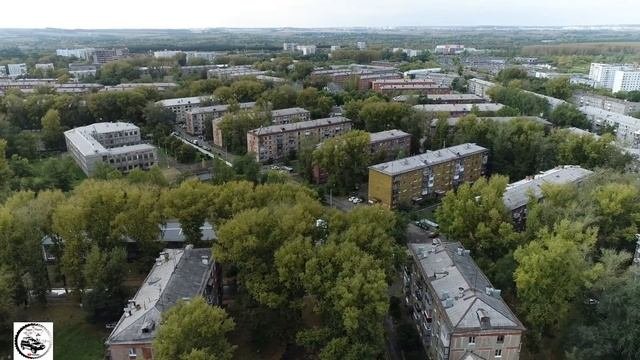 Новокузнецк, Прогулка по Запсибу Часть 1, Ностальгия, (#квадрокоптер #свысотыптичьегополета )