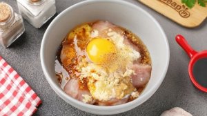 Жареное куриное филе в сметанно-соевом кляре