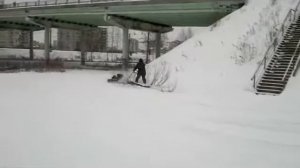 мотособака с вариатором