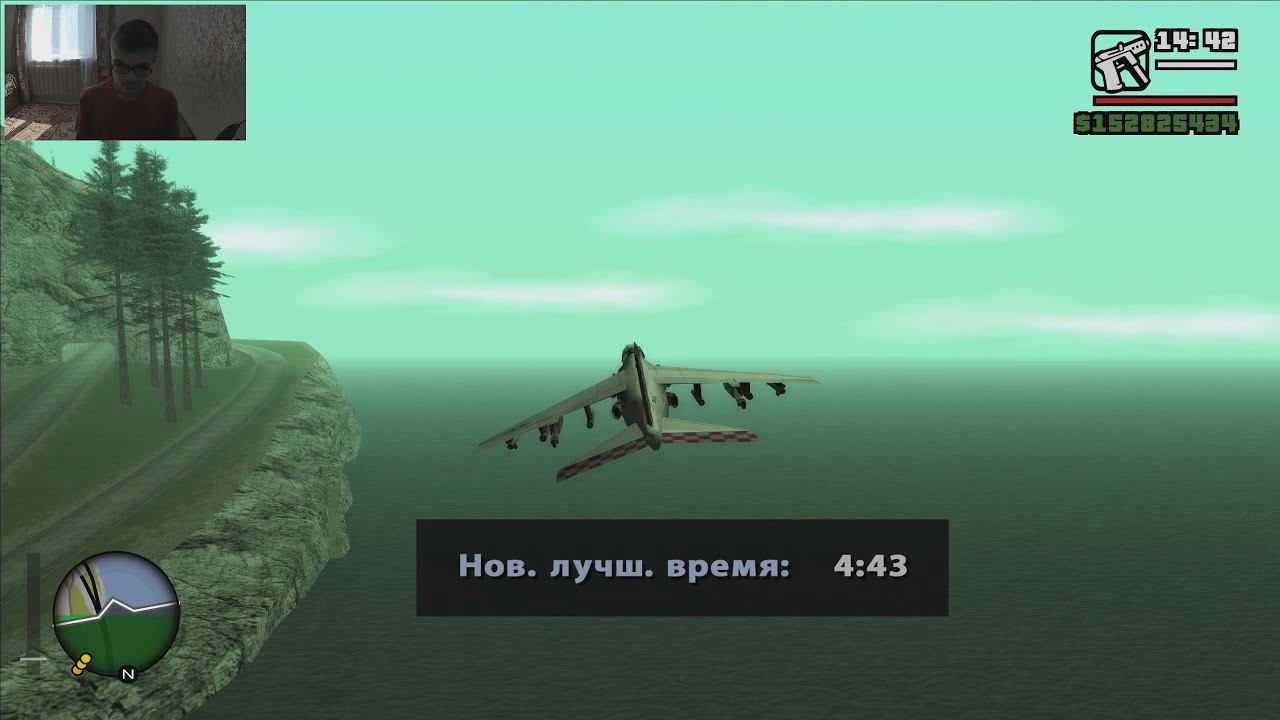 GTA San Andreas на 100%, #109: гонка "Военные услуги" смотреть онлайн