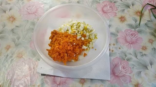 Салат "Золотая осень" #готовимдома #салат #овощнойсалат смотреть онлайн