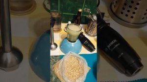 Настоящий овсяный кисель. Неочищенный овёс  и вода.