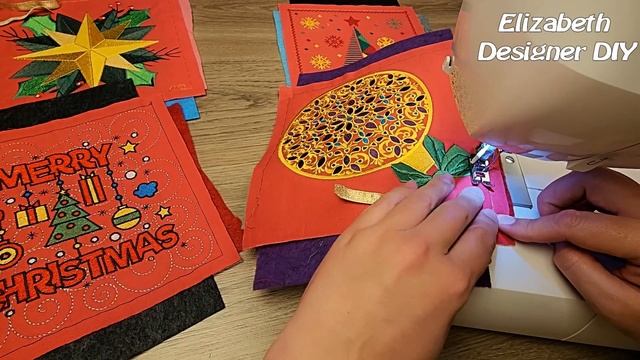 У своих школьников забрала войлок, нашла красную тряпочку. Из этого сделала украшение на Новый год смотреть онлайн