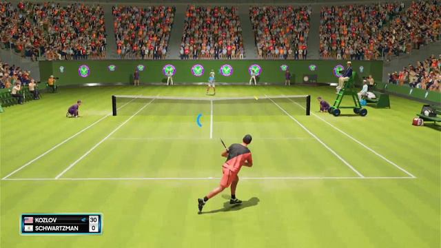 Stefan Kozlov     vs   Diego  Scwartzman    | 🏆 ⚽ Wimbledon 2022  Round 1     (06/28/2022) 🎮