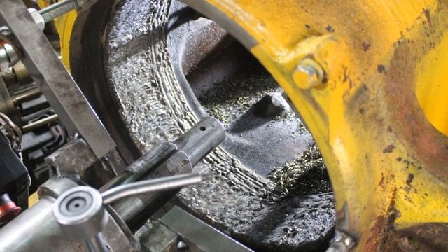 Восстановление телеги гусеничного бульдозера Komatsu D375A 5
