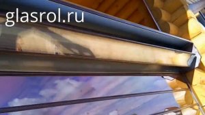Прозрачные рольставни из монолитного поликарбоната