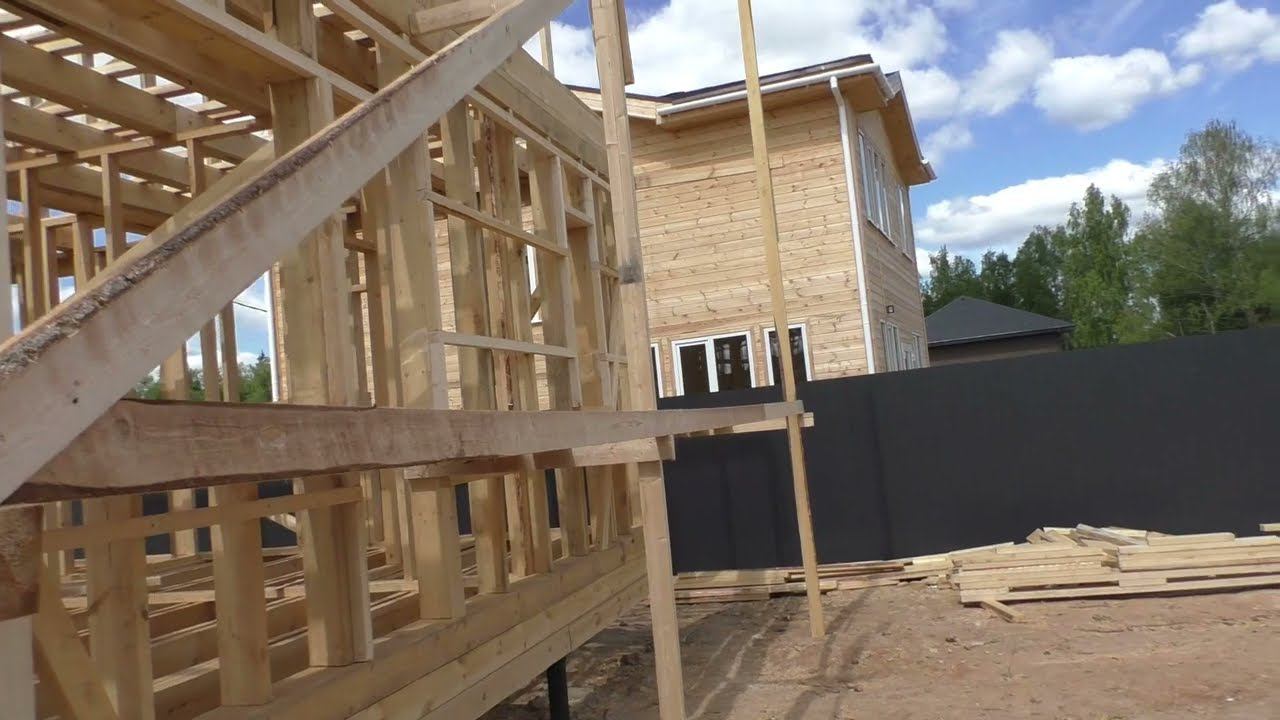 Каркасник 7,5 х 8,5. Перекрёстное утепление. Краткий обзор конструктива. смотреть онлайн