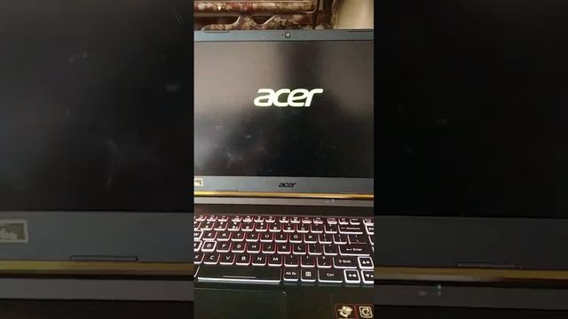 Acer Nitro 5 RGB backlit keyboard