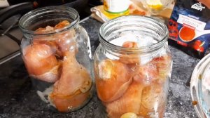 Диета Дюкана/ Запеченные куриные ножки в банке / Пальчики оближешь