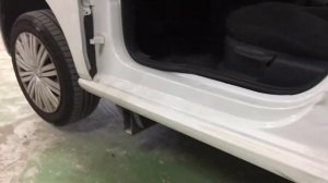 Volkswagen Polo замена порога. Специальный кузовной клей. Почти без варки. Слайд видео.