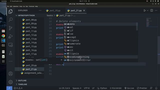 Sets in Python | Set data type in Python |  Python Tutorial - Python Full Course 2023