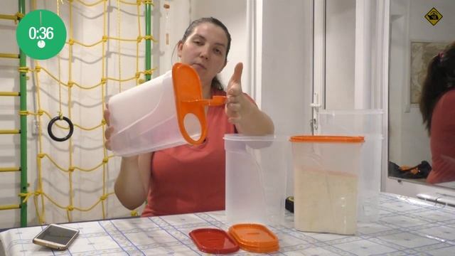 Обзор за минуту / Емкость для сыпучих продуктов 2,4 л | Чайники в Деревне смотреть онлайн