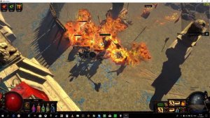 Test poe магмовый удар + зов предков