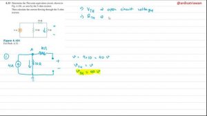 Problem 4.33 - Fundamental of Electric Circuits (Sadiku) 5th Ed - Thevenin Equivalent