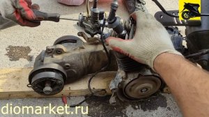 НА ПРОДАЖУ // двигатель honda dio AF 18/27