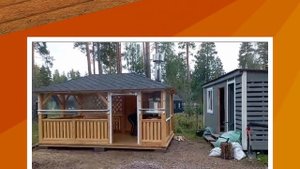 Беседка "Ладога", 5х3 м. Садовая беседка от производителя.