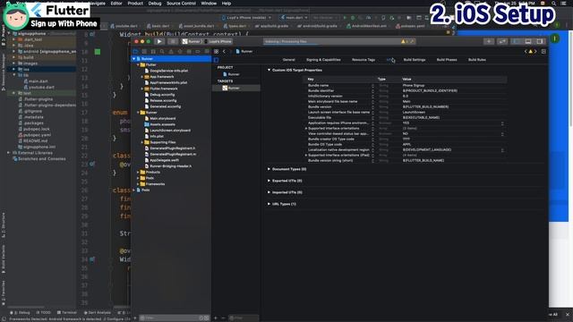 Flutter - Sign Up with Phone Firebase ( authentication, auth phone tutorial, example ) смотреть онлайн