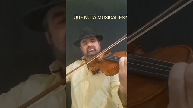 Desarrolla tu oído musical con violín, qué nota  es? Pedro Martínez Aguilar, violín