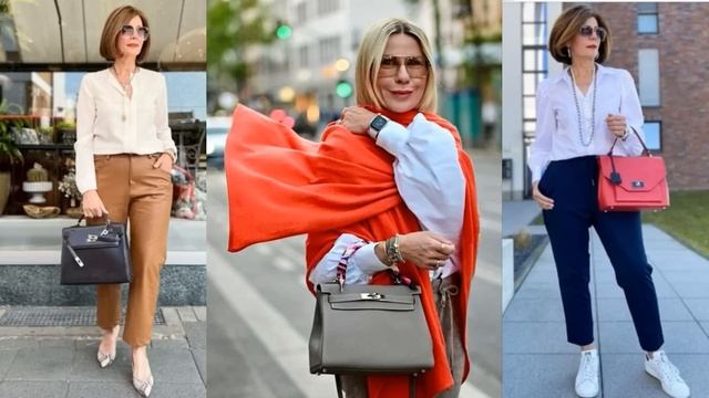 ЭЛЕГАНТНЫЕ ОБРАЗЫ ДЛЯ ЖЕНЩИН 50+ ОСЕНЬ 2022? смотреть онлайн