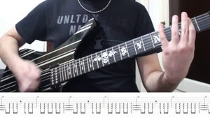 Marilyn Manson - Mobscene (Guitar Cover + TABS)