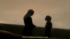 Рейнира таргариен прилетает чтобы остановить войну.