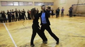 Sergiu & Dorota Rusu dancing samba at the end of workshop!!!