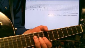 Sharp Dressed Man Guitar Riff by ZZ Top with Tab and Chords Lesson