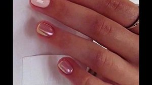 У Вас короткие ногти, делаем красивый маникюр.