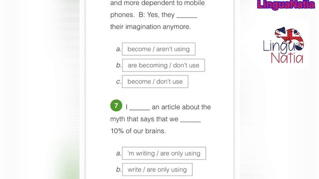Present Simple vs Present Continuous смотреть онлайн