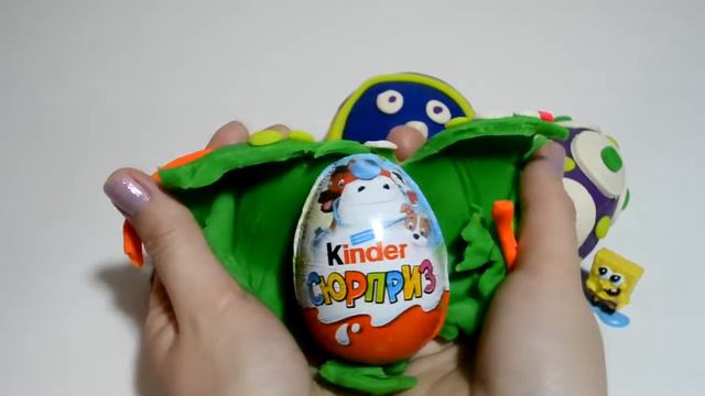 Леденцы из пластилина Плей До с сюрпризами! смотреть онлайн