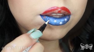 How To Wonder Woman Lips with Sandy Perez for Tattoo Junkee