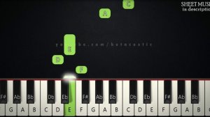 He's A Pirate - Pirates Of The Caribbean | BEGINNER PIANO TUTORIAL + SHEET MUSIC by Betacustic