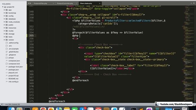 Laravel 10 Tutorial #99 | Product Filter in Laravel (IX) | Dynamic Product Filter via Ajax