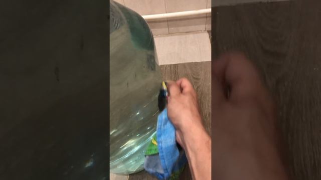 Как очистить бутыль с узким горлом изнутри от налёта смотреть онлайн