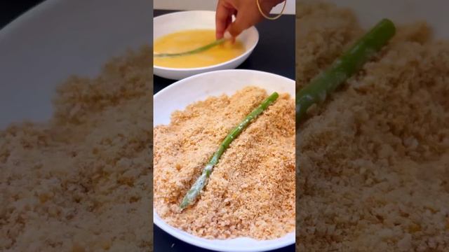 You'll love this parmesan crusted asparagus fries recipe