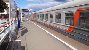 "Скорый поезд на юг мчится"! Электровоз ЭП2К-326 с пассажирским поездом 187 "Архангельск-Новороссий