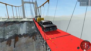 ПРОБКА НА МОСТУ! Выдержит ЛИ ОН? - BeamNg Drive