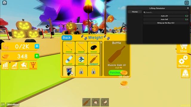 FREE LIFTING SIMULATOR SCRIPT (AUTOLIFT/AUTOSELL) смотреть онлайн