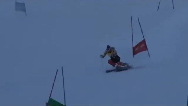 Cлалом-гигант. Тренировка.
