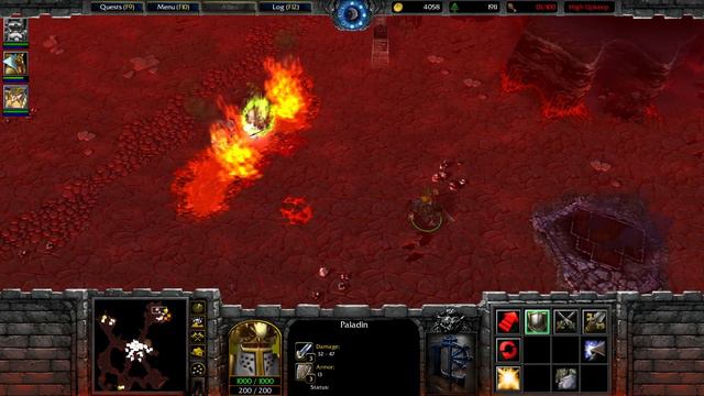 Warcraft 3: The TRUE Story of Arkain [Act 9] 01 - Menace Below смотреть онлайн