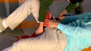 Первая помощь. Кровотечение. Здоровье. Фрагмент выпуска от 07.12.2014