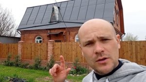 Покраска оцинкованной крыши. после 3 лет эксплуатации.