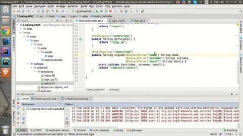 Веб-разработка на Java. Урок 9. @ModelAttribute