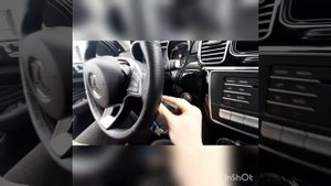 Mercedes-Benz снятие руля
