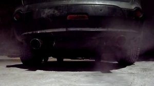 Звук выхлопа Nissan Qashqai +2 из глушителя Infiniti с прогретым мотором