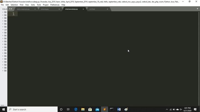 shallow copy vs deep copy | copy module in python